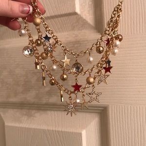 Star statement necklace